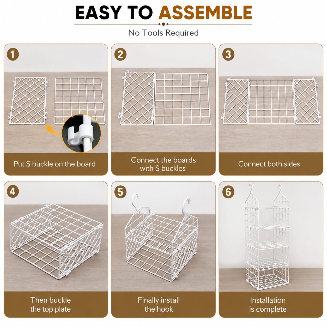 5 Layer Hanging Folding Clothes Organizer
